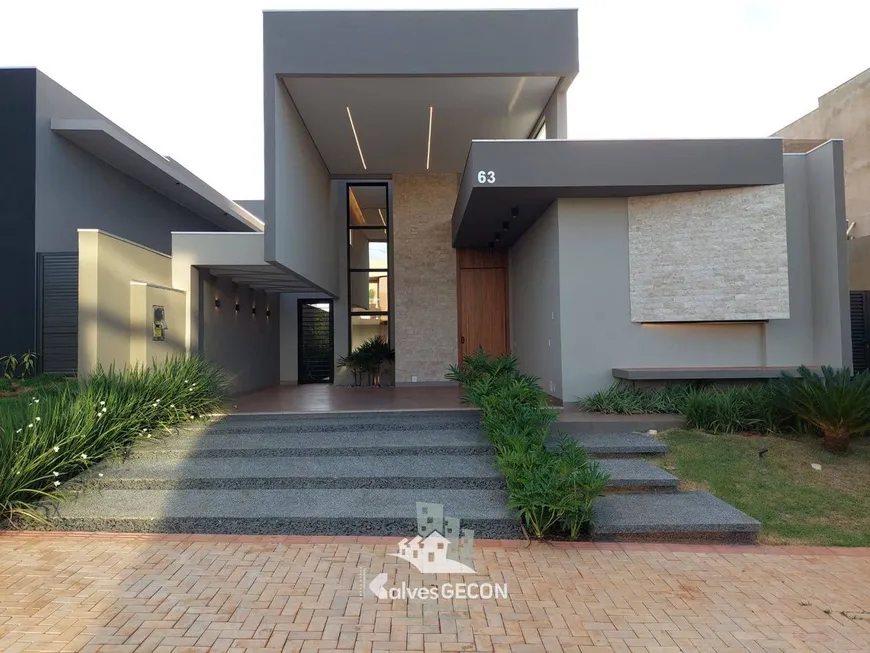 Foto 1 de Casa de Condomínio com 3 Quartos à venda, 183m² em Jardim Noroeste, Campo Grande