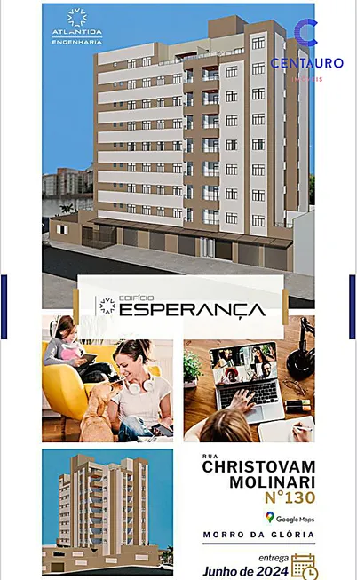 Foto 1 de Apartamento com 2 Quartos à venda, 70m² em Morro da Glória, Juiz de Fora