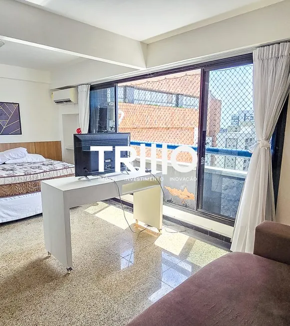 Foto 1 de Flat com 1 Quarto à venda, 44m² em Mucuripe, Fortaleza