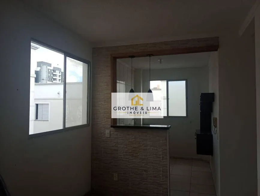 Foto 1 de Apartamento com 2 Quartos para alugar, 47m² em Vila São José, Taubaté