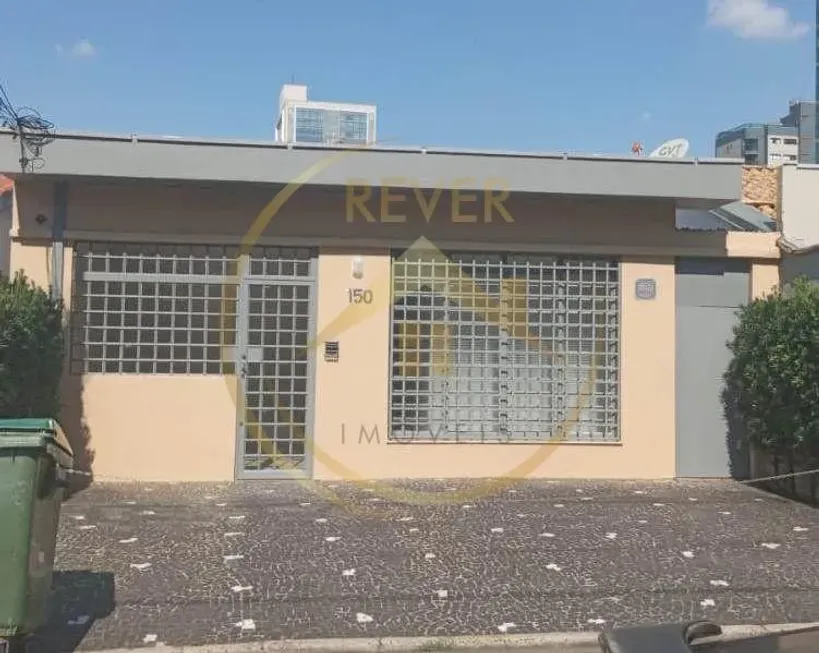 Foto 1 de Imóvel Comercial com 3 Quartos à venda, 134m² em Cambuí, Campinas