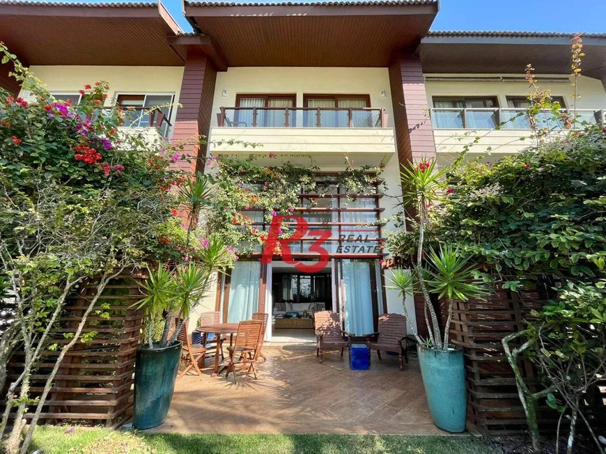 Foto 1 de Casa de Condomínio com 5 Quartos à venda, 408m² em Balneário Praia do Pernambuco, Guarujá