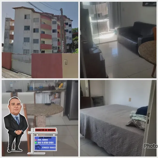 Foto 1 de Apartamento com 2 Quartos à venda, 55m² em Nova Parnamirim, Parnamirim