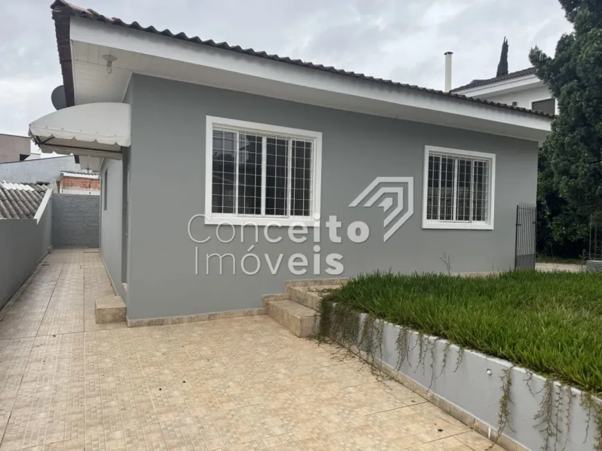 Foto 1 de Casa com 3 Quartos para venda ou aluguel, 76m² em Órfãs, Ponta Grossa