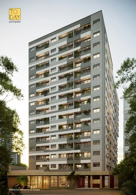 Foto 1 de Apartamento com 2 Quartos à venda, 39m² em Perdizes, São Paulo