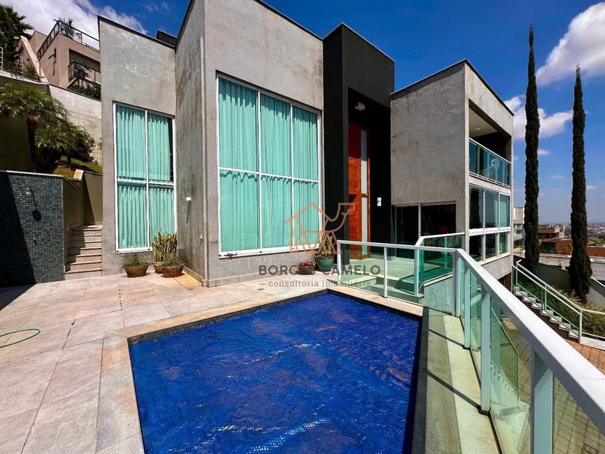 Foto 1 de Casa de Condomínio com 4 Quartos à venda, 355m² em Buritis, Belo Horizonte