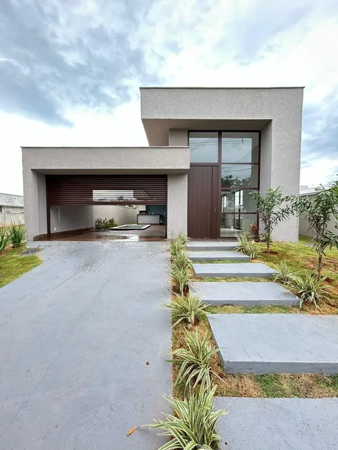 Foto 1 de Casa de Condomínio com 3 Quartos à venda, 180m² em Terras Alpha Residencial 1, Senador Canedo