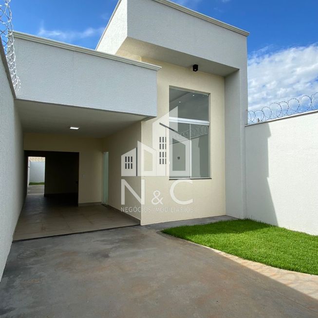 Foto 1 de Casa com 3 Quartos à venda, 110m² em Jardim Monte Cristo, Aparecida de Goiânia