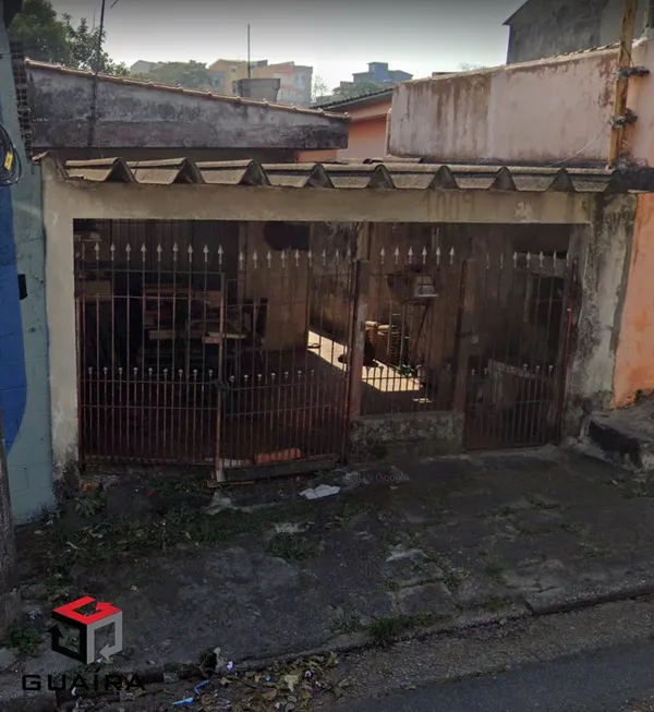 Foto 1 de Lote/Terreno à venda, 185m² em Vila Curuçá, Santo André