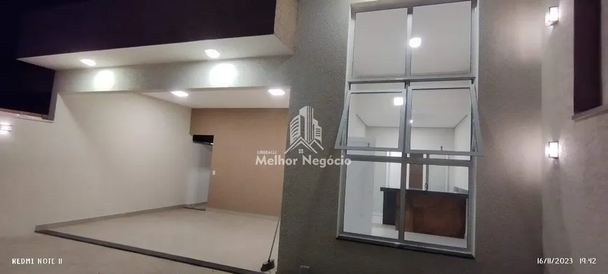 Foto 1 de Casa com 3 Quartos à venda, 80m² em Jardim Monte Santo, Sumaré