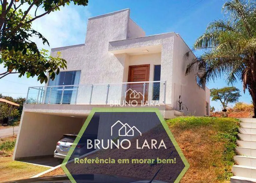 Foto 1 de Casa de Condomínio com 3 Quartos à venda, 210m² em Condominio Serra dos Bandeirantes, Mário Campos