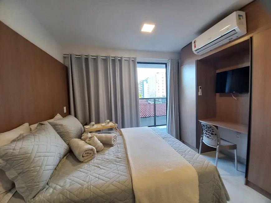 Foto 1 de Apartamento com 1 Quarto para alugar, 27m² em Tambaú, João Pessoa
