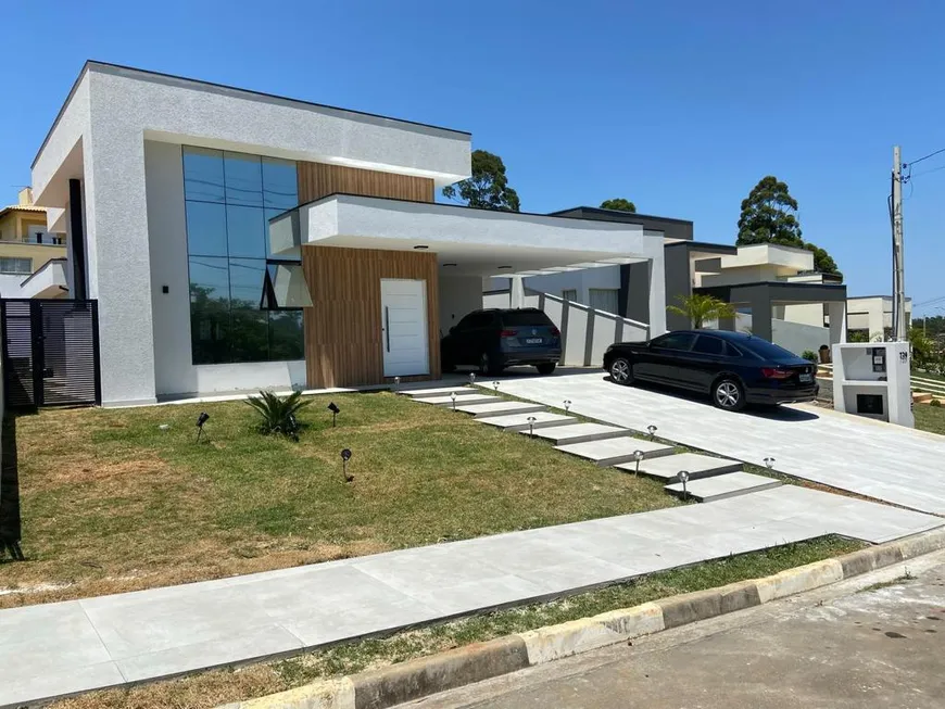 Foto 1 de Casa de Condomínio com 3 Quartos à venda, 241m² em Bairro de Matão, Vargem Grande Paulista