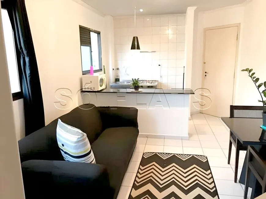 Foto 1 de Flat com 1 Quarto à venda, 32m² em Cerqueira César, São Paulo