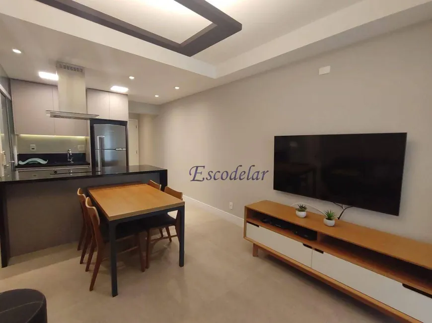 Foto 1 de Apartamento com 1 Quarto para alugar, 64m² em Brooklin, São Paulo