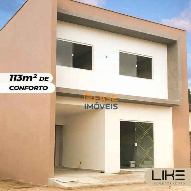 Foto 1 de Casa de Condomínio com 3 Quartos à venda, 114m² em Centro, Ananindeua