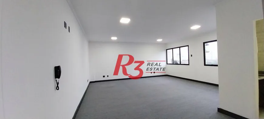 Foto 1 de Sala Comercial para alugar, 50m² em Vila Matias, Santos