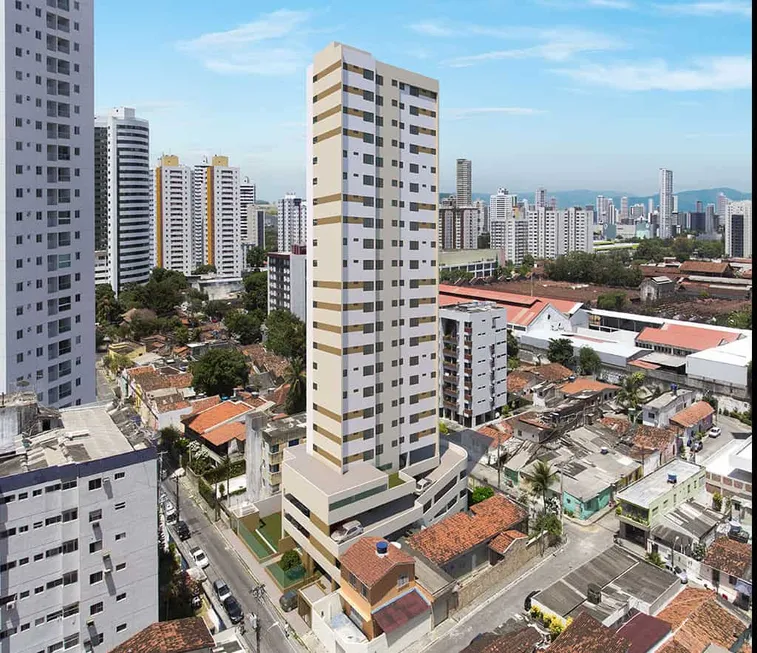 Foto 1 de Apartamento com 2 Quartos à venda, 52m² em Torre, Recife