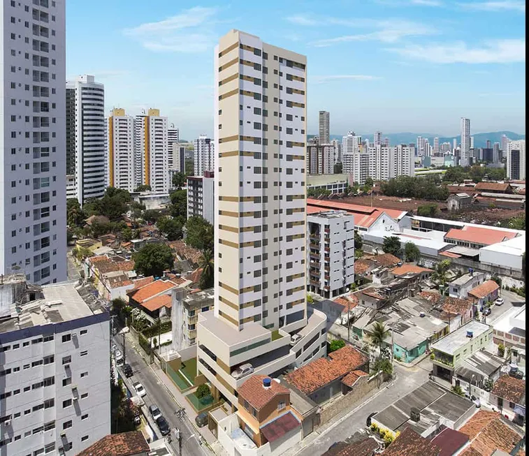 Foto 1 de Apartamento com 3 Quartos à venda, 52m² em Torre, Recife