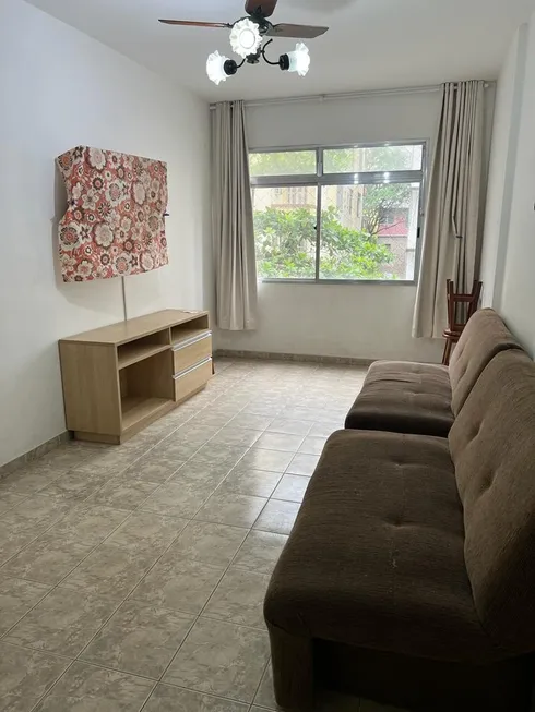 Foto 1 de Apartamento com 1 Quarto para venda ou aluguel, 64m² em José Menino, Santos