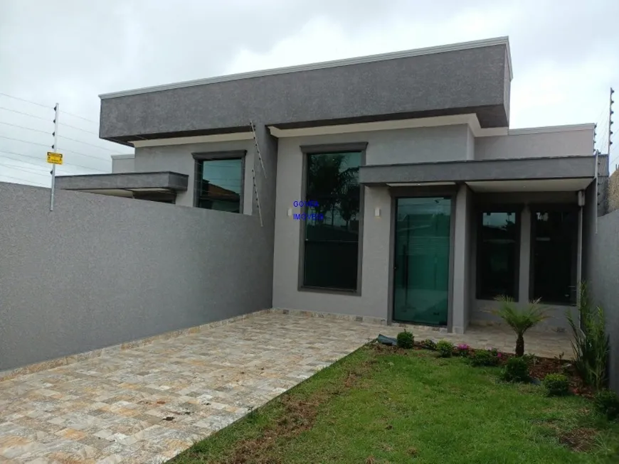Foto 1 de Casa com 3 Quartos à venda, 66m² em Gralha Azul, Fazenda Rio Grande