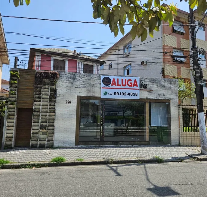 Foto 1 de Imóvel Comercial com 3 Quartos para alugar, 420m² em Boqueirão, Santos