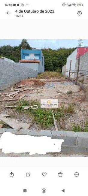 Foto 1 de Lote/Terreno à venda, 175m² em Portal dos Passaros, São José dos Campos