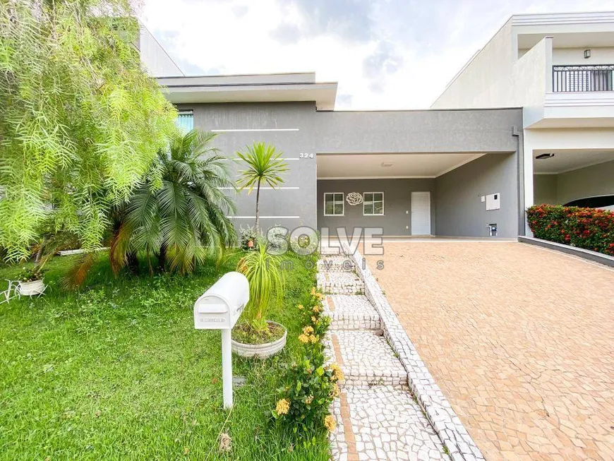 Foto 1 de Casa de Condomínio com 3 Quartos à venda, 215m² em Jardim Amstalden Residence, Indaiatuba
