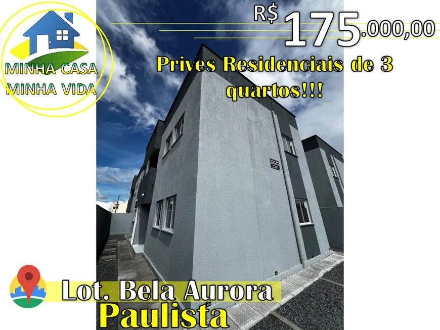 Foto 1 de Apartamento com 3 Quartos à venda, 57m² em Arthur Lundgren II, Paulista