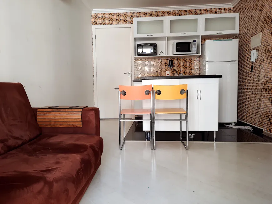 Foto 1 de Apartamento com 1 Quarto para alugar, 33m² em Morumbi, São Paulo