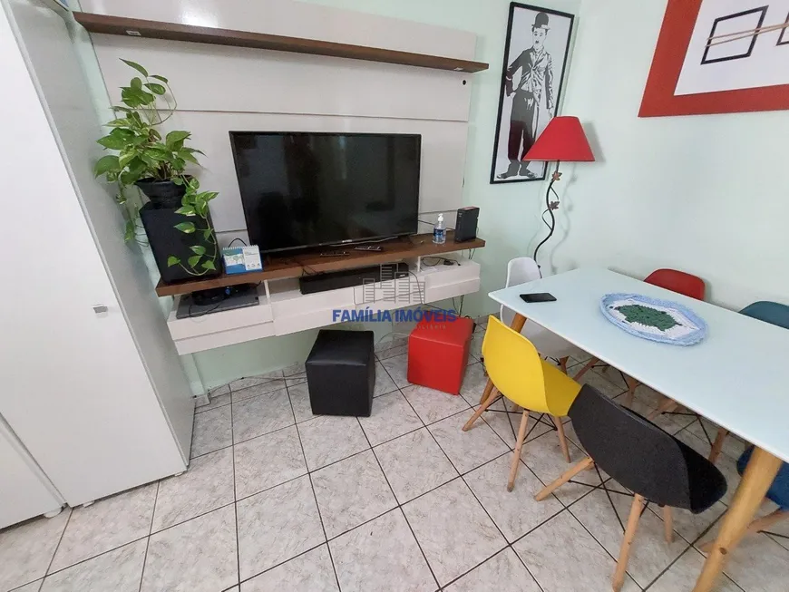 Foto 1 de Apartamento com 1 Quarto à venda, 51m² em Pompeia, Santos