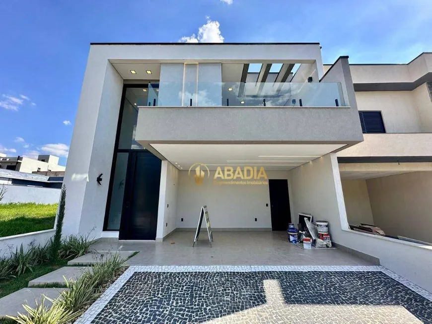 Foto 1 de Casa de Condomínio com 3 Quartos à venda, 180m² em Residencial Terras da Estancia, Paulínia