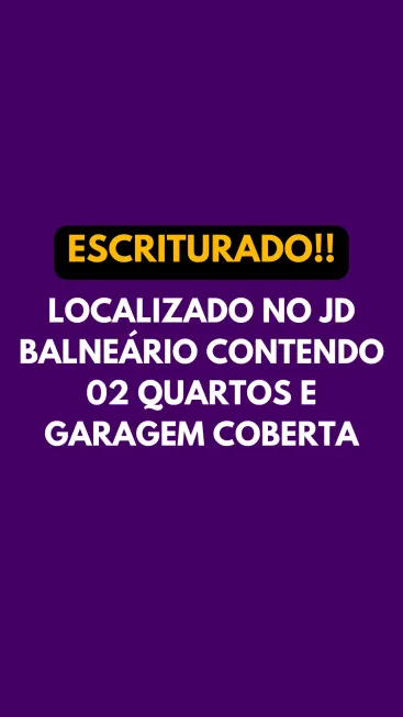 Foto 1 de Casa com 2 Quartos à venda, 50m² em Jardim Balneário Meia Ponte, Goiânia