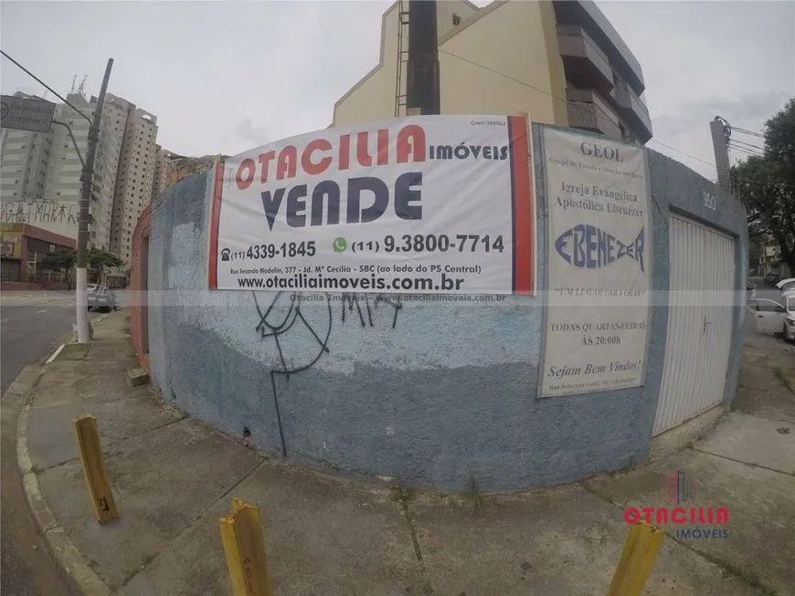 Foto 1 de Lote/Terreno à venda, 432m² em Vila Euclides, São Bernardo do Campo