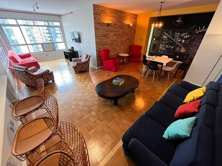 Foto 1 de Apartamento com 3 Quartos para alugar, 180m² em Higienópolis, São Paulo