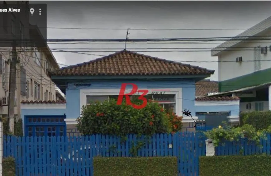 Foto 1 de Lote/Terreno à venda, 490m² em Macuco, Santos