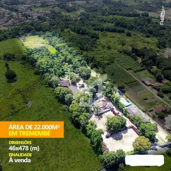 Foto 1 de Lote/Terreno para venda ou aluguel, 22000m² em Bairro dos Guedes, Tremembé