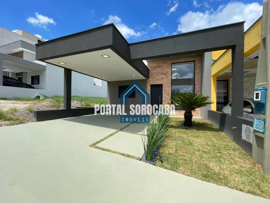 Foto 1 de Casa de Condomínio com 3 Quartos à venda, 128m² em Horto Florestal, Sorocaba