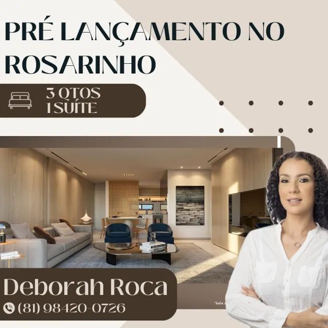 Foto 1 de Apartamento com 3 Quartos à venda, 82m² em Encruzilhada, Recife