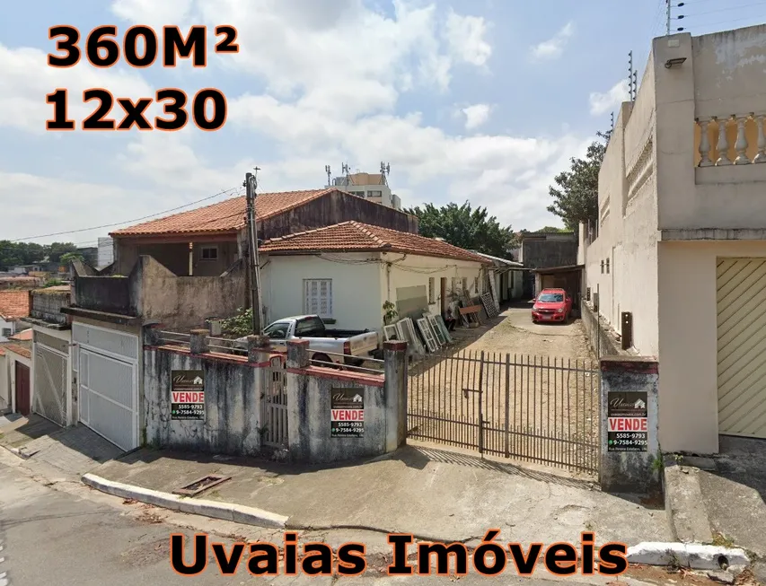 Foto 1 de Lote/Terreno à venda, 360m² em Jabaquara, São Paulo