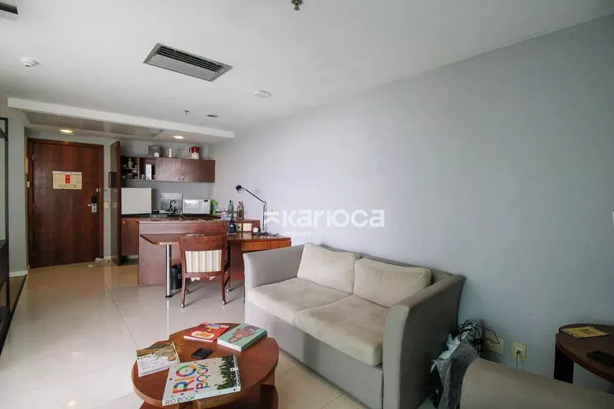 Foto 1 de Apartamento com 1 Quarto para alugar, 53m² em Barra da Tijuca, Rio de Janeiro