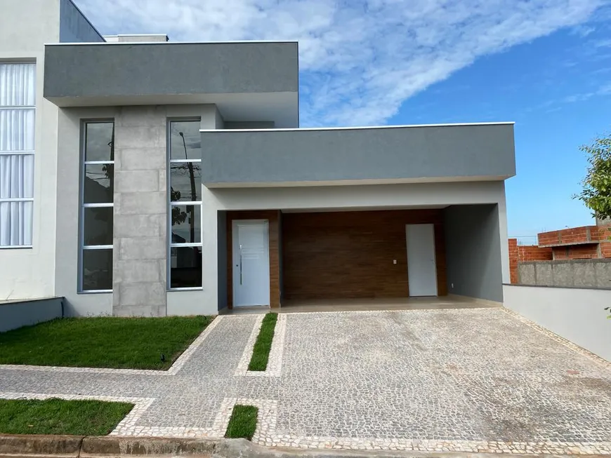 Foto 1 de Casa de Condomínio com 3 Quartos à venda, 150m² em Parque Olívio Franceschini, Hortolândia