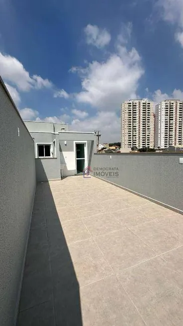 Foto 1 de Cobertura com 2 Quartos à venda, 115m² em Vila Curuçá, Santo André