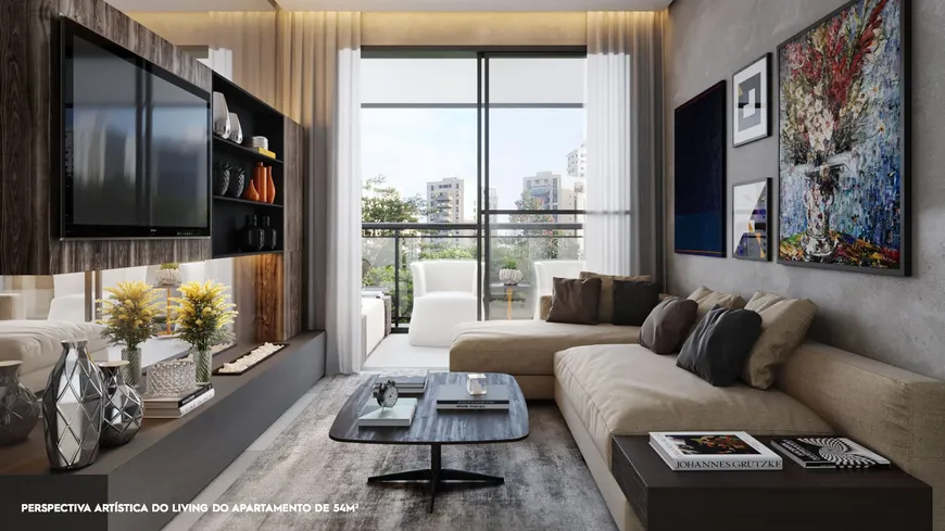 Foto 1 de Apartamento com 2 Quartos à venda, 52m² em Indianópolis, São Paulo