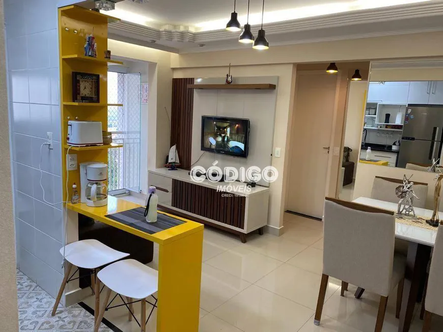 Foto 1 de Apartamento com 2 Quartos para alugar, 50m² em Ponte Grande, Guarulhos