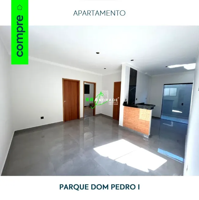 Foto 1 de Apartamento com 2 Quartos à venda, 62m² em Parque Dom Pedro I, Franca