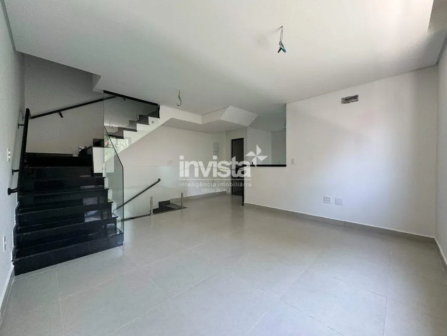 Foto 1 de Casa com 2 Quartos à venda, 90m² em Campo Grande, Santos