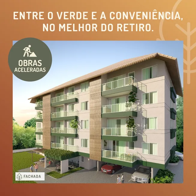 Foto 1 de Apartamento com 3 Quartos à venda, 68m² em Retiro, Petrópolis