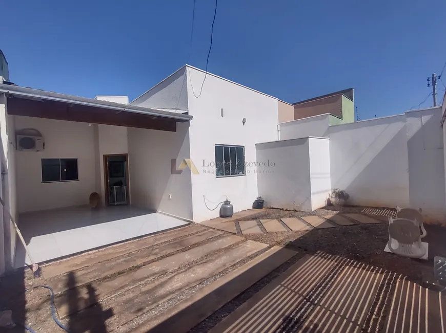 Foto 1 de Casa com 3 Quartos à venda, 120m² em Residencial Flor do Cerrado, Anápolis