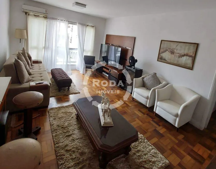 Foto 1 de Apartamento com 3 Quartos à venda, 178m² em Ponta da Praia, Santos